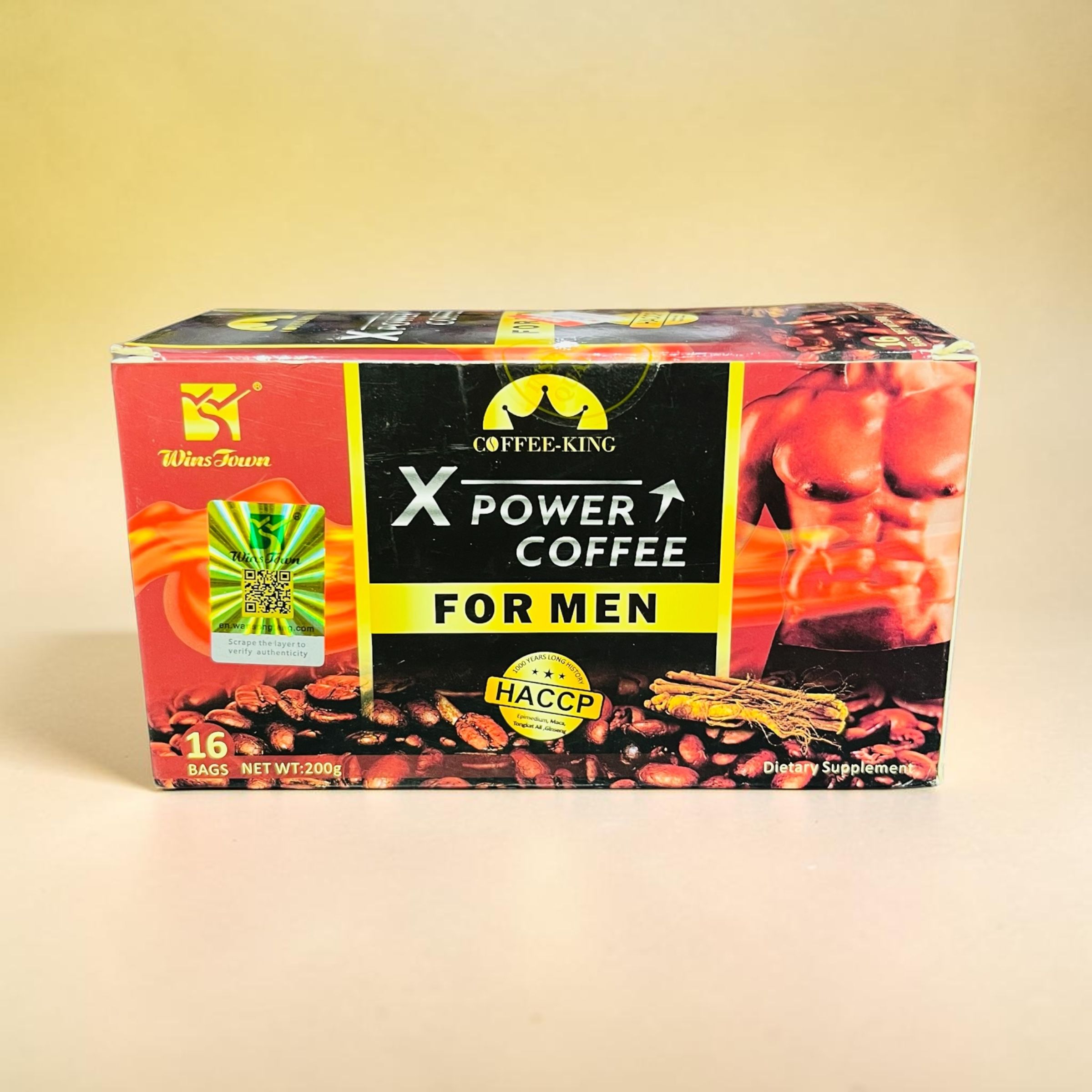 LEGEND X-POWER COFFEE FOR MEN 16BAGS 